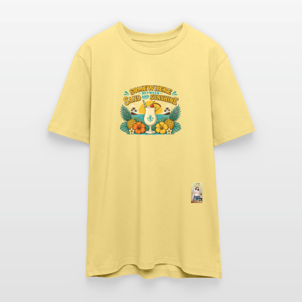 Pina Colada Unisex Bio-T-Shirt - Gelb Viva 