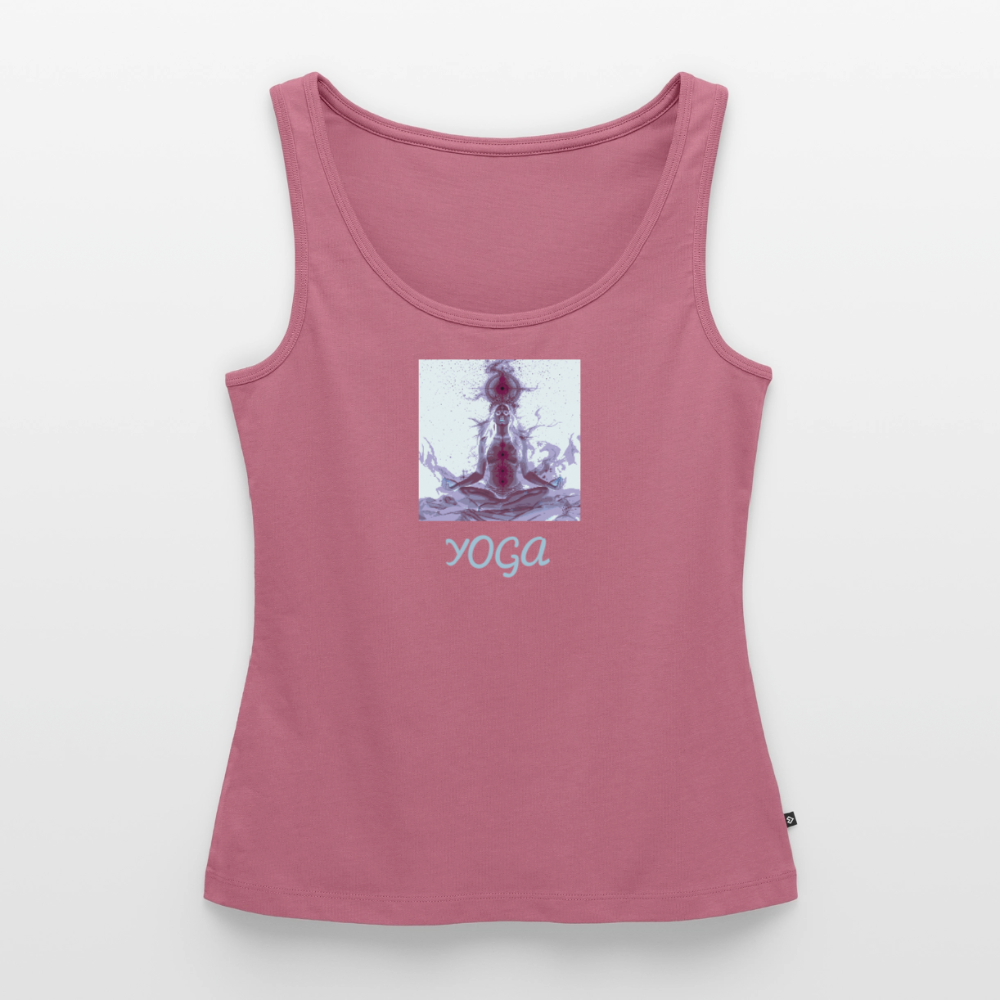 YOGA Frauen Premium Tank Top - Mauve
