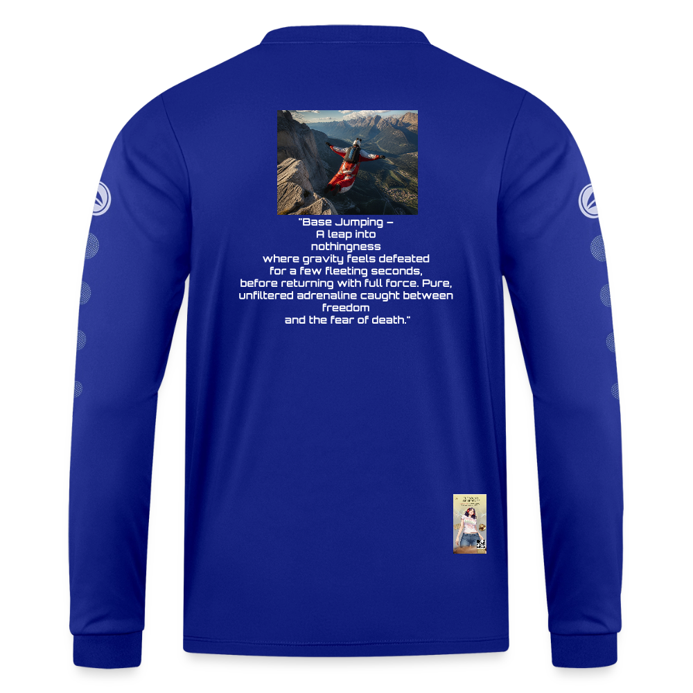 BaseJump JAKO Trikot Team Langarm - Royalblau