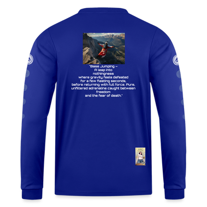 BaseJump JAKO Trikot Team Langarm - Royalblau