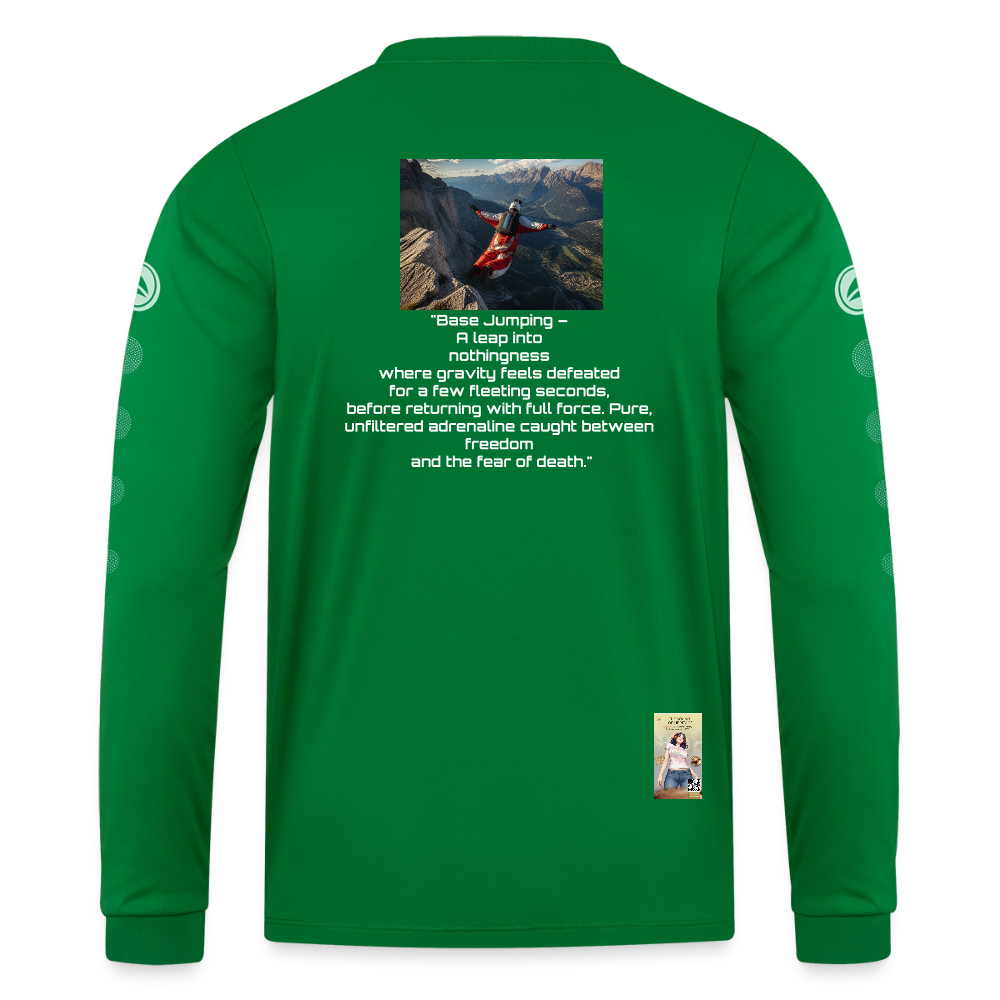 BaseJump JAKO Trikot Team Langarm - Kelly Green