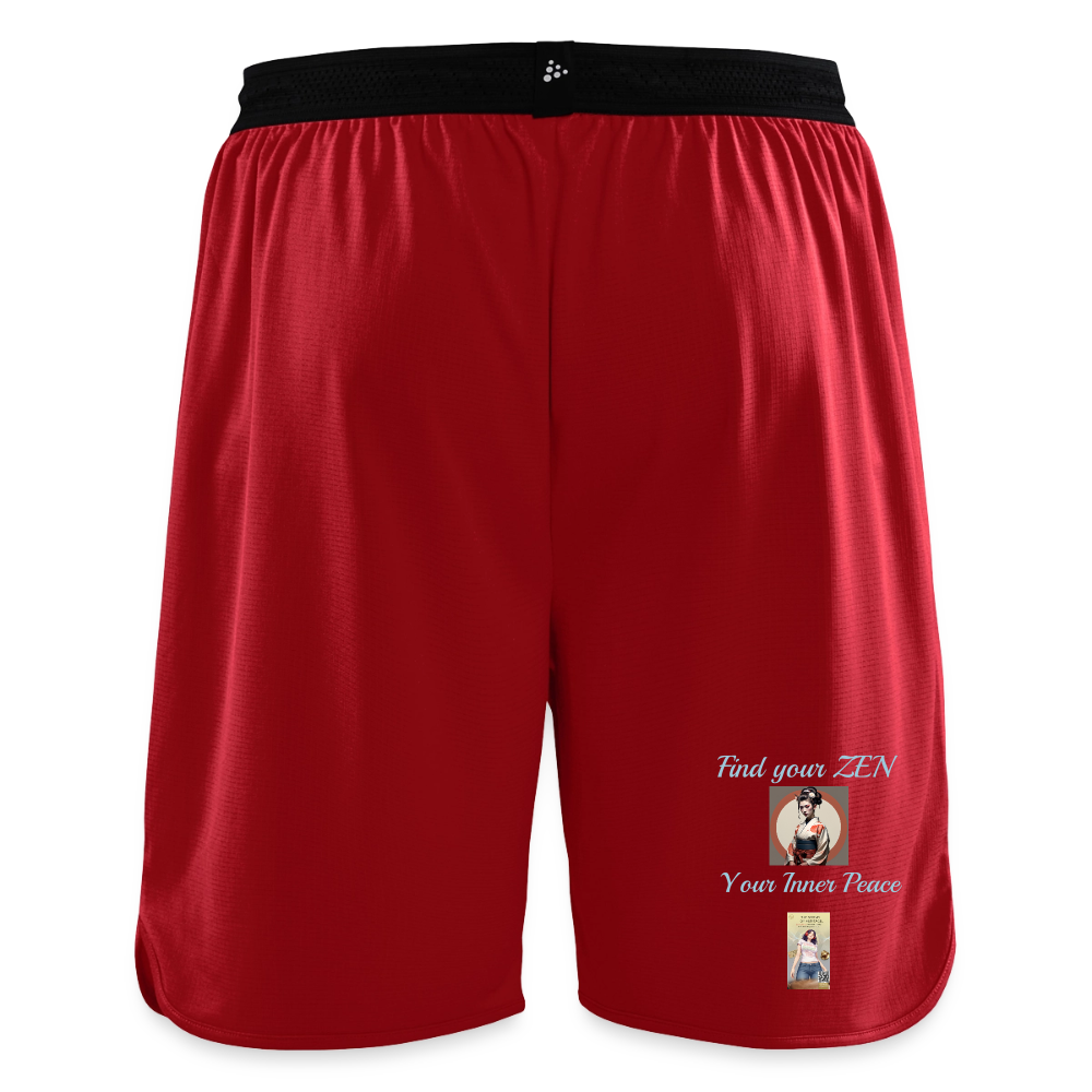 CRAFT Progress Frauen Basketballshorts - Dunkelrot