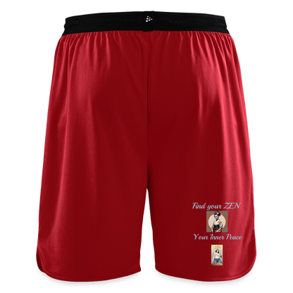 CRAFT Progress Frauen Basketballshorts - Dunkelrot