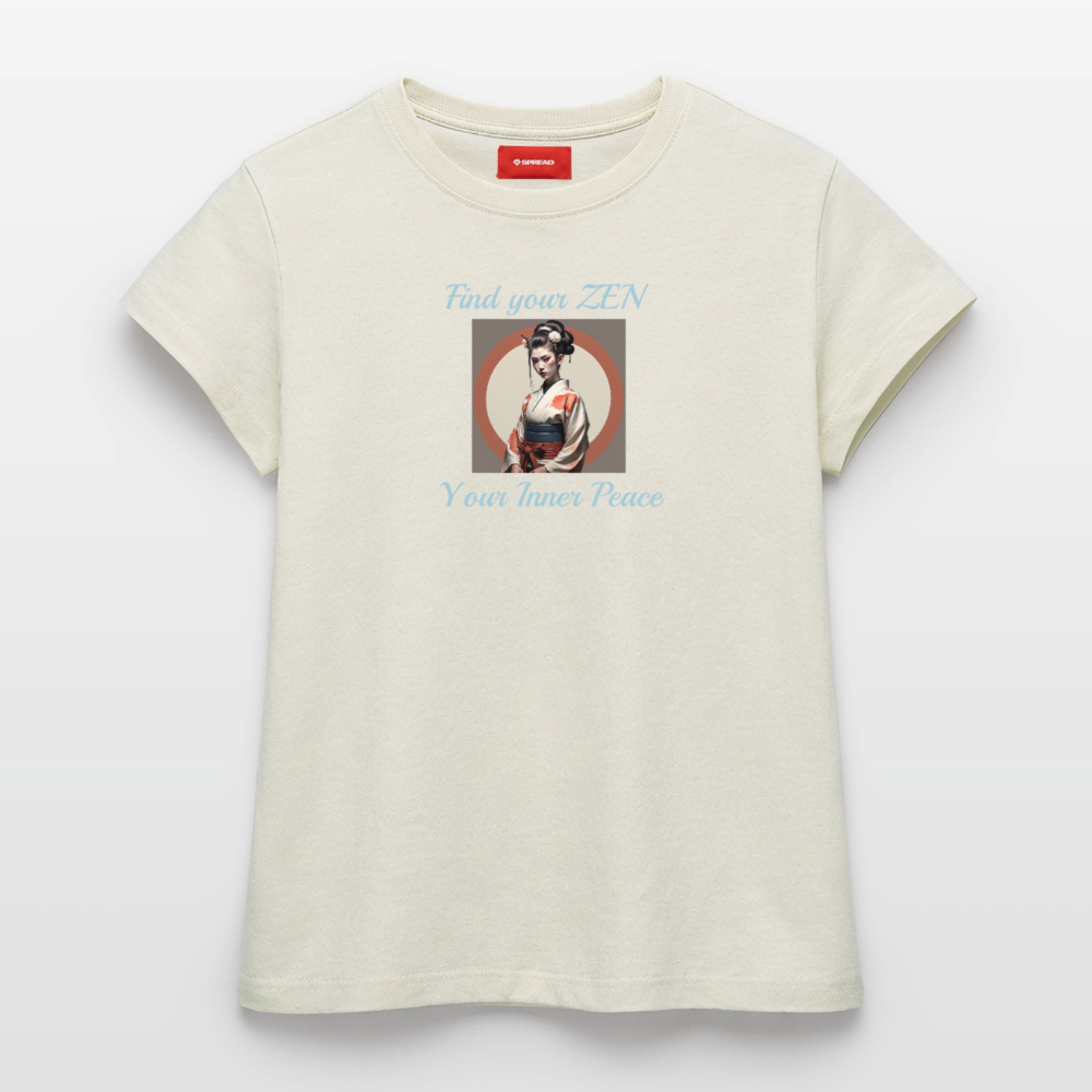 Yoga#1Cotton T-Shirt – von SPREAD - Naturweiß