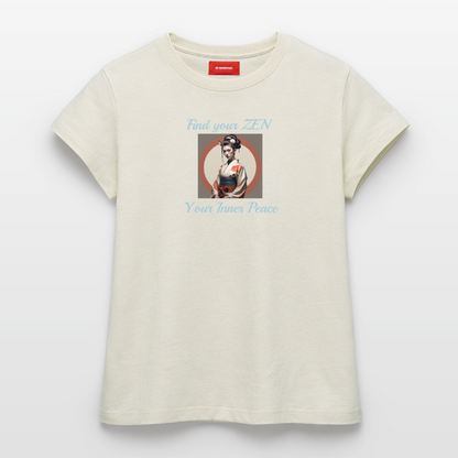 Yoga#1Cotton T-Shirt – von SPREAD - Naturweiß
