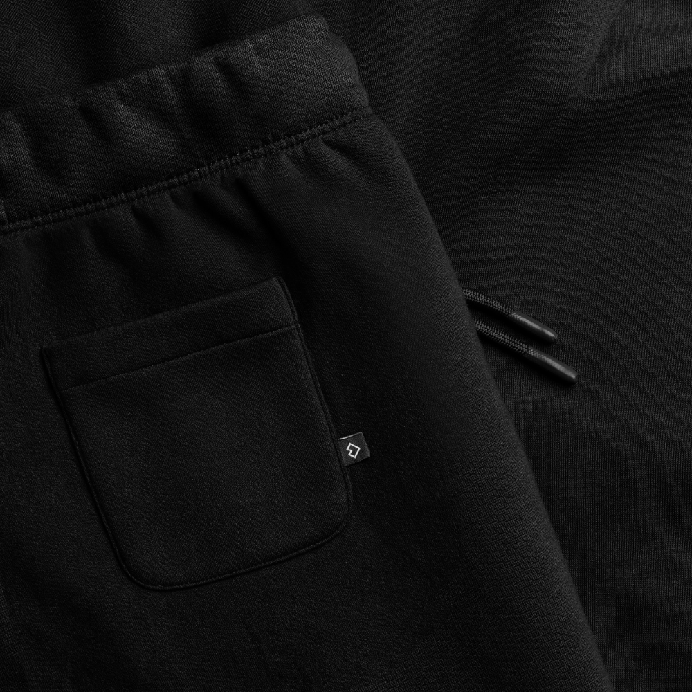 Yoga Frauen Premium Organic Sweatshorts - Schwarz