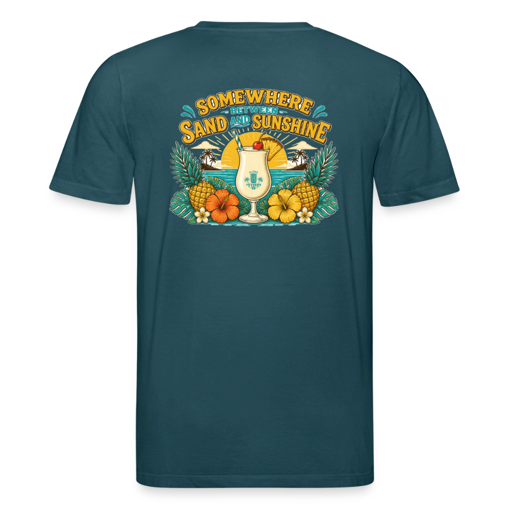 Pina Colada Unisex Bio-T-Shirt - Dunkles Petrol
