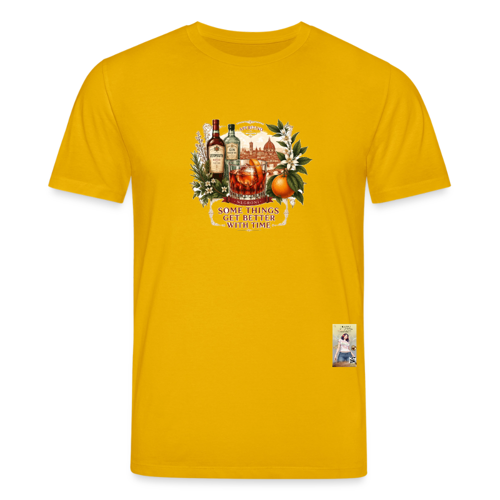 Negroni Unisex Bio-T-Shirt - Spektralgelb