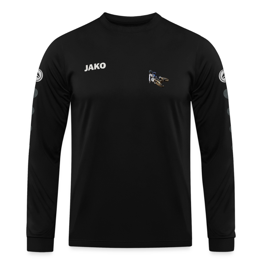 MotoX JAKO Trikot Team Langarm - Schwarz