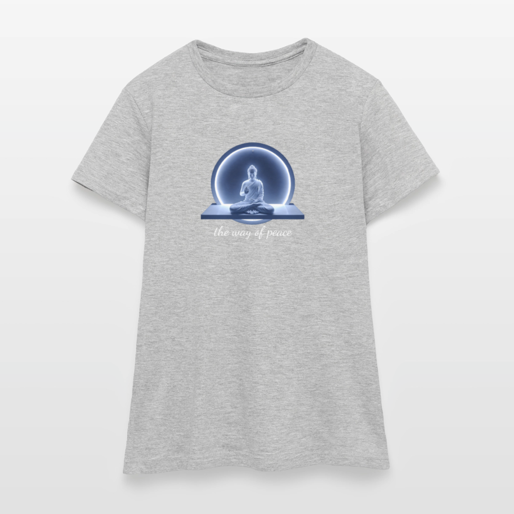 Frauen T-Shirt - Grau meliert