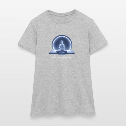 Frauen T-Shirt - Grau meliert