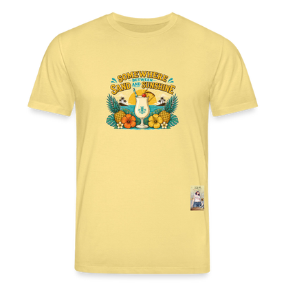 Pina Colada Unisex Bio-T-Shirt - Gelb Viva 