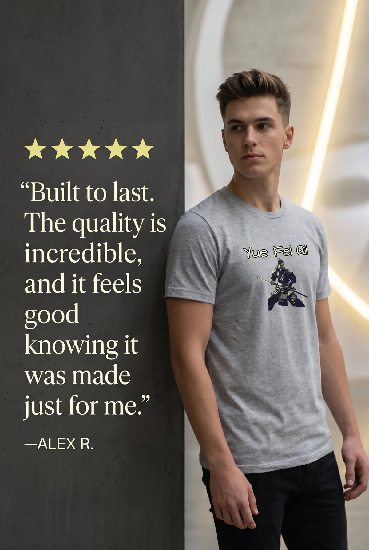 AMIG#3 Unisex T-Shirt – Lifestyle-/Kampagnenbild
