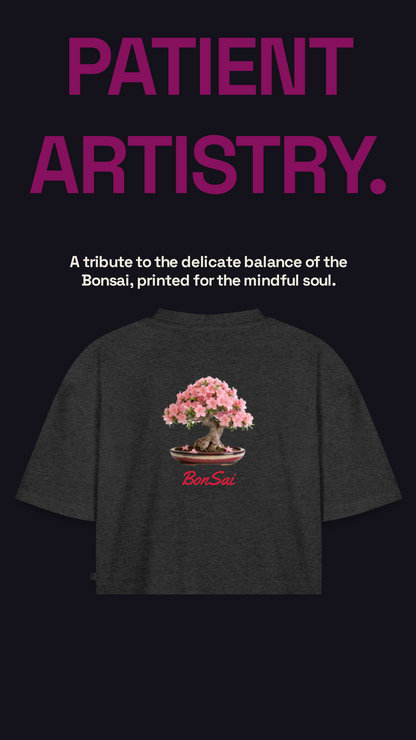 BonSai#1 Premium Oversized Bio Cropped T-Shirt