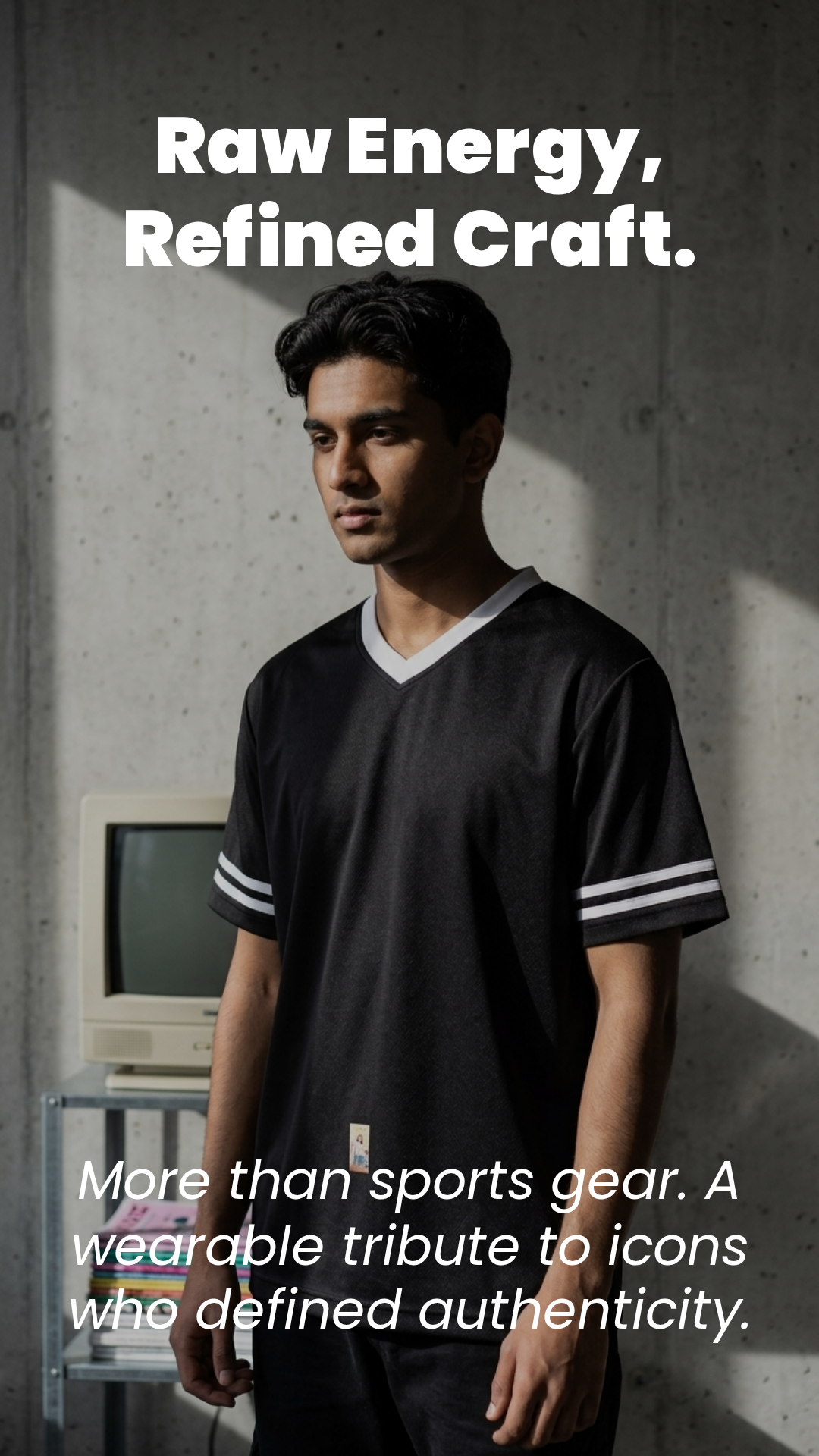 Gangsta#1 Football Style Mesh T-Shirt