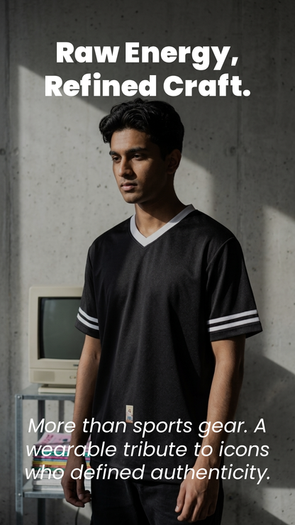Gangsta#1 Football Style Mesh T-Shirt