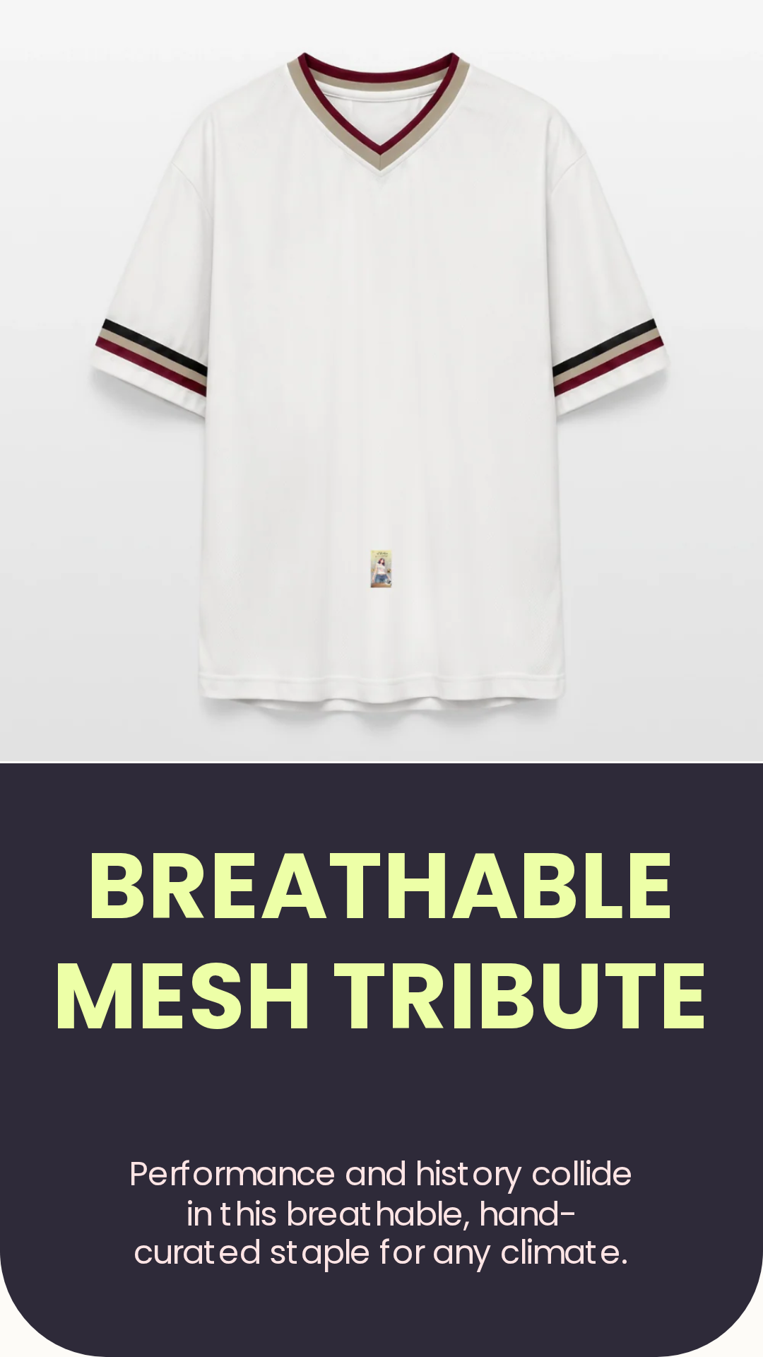 Gangsta#2 Football Style Mesh T-Shirt
