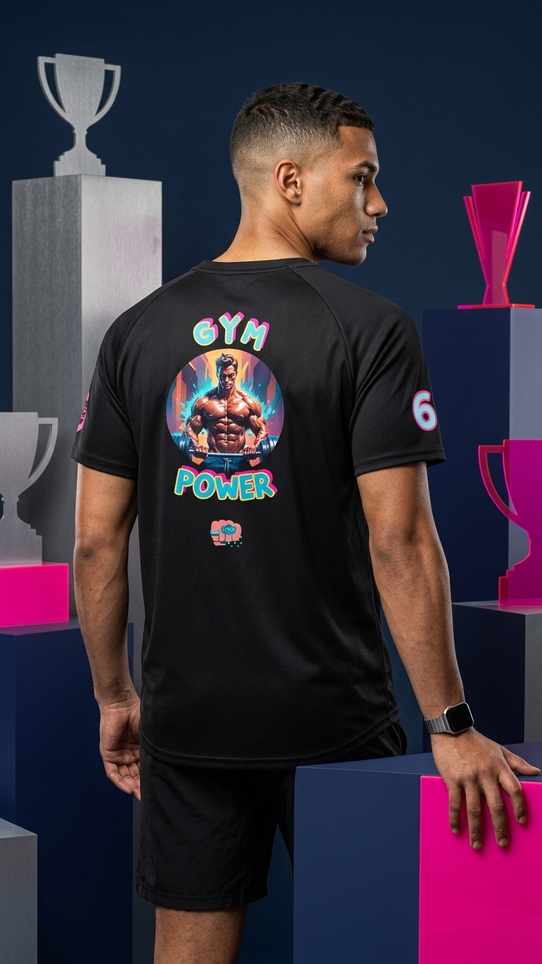 GymMale01 Unisex sports jersey