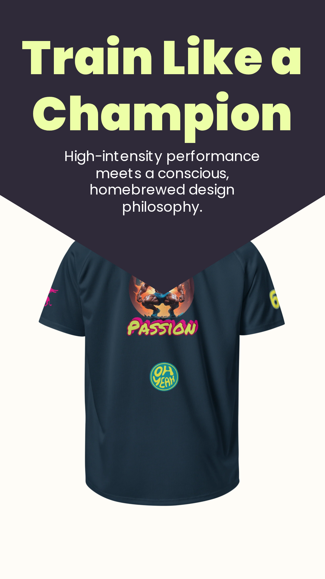 GymMale 003 Unisex sports jersey