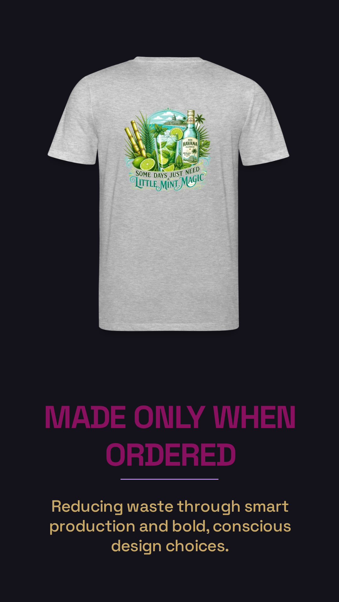 Mojito Unisex Bio-T-Shirt