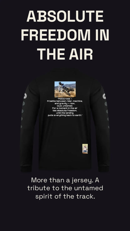 MotoX JAKO Trikot Team Langarm – Lifestyle-/Kampagnenbild