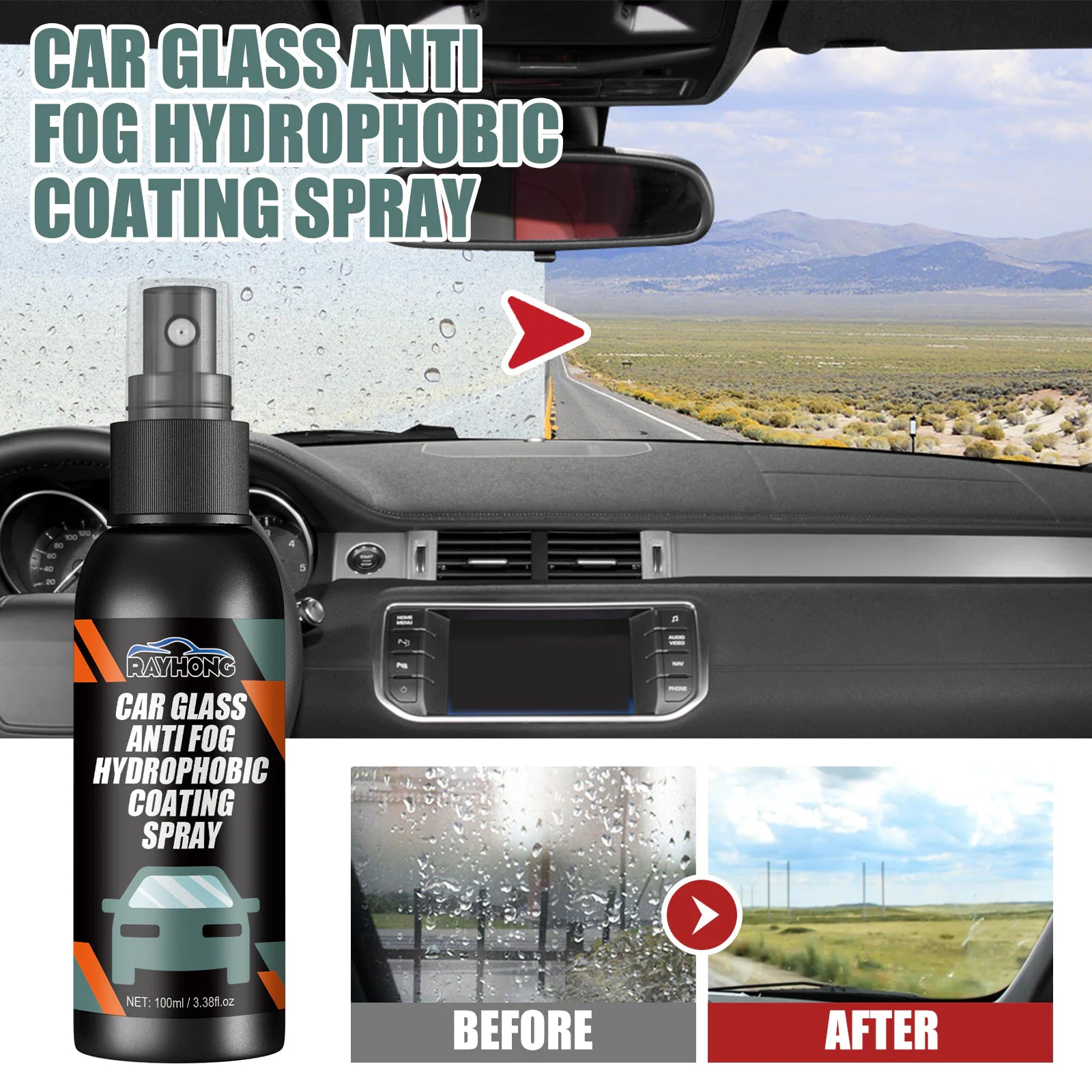Auto Glass Water Repellent Spray - Georg Werner