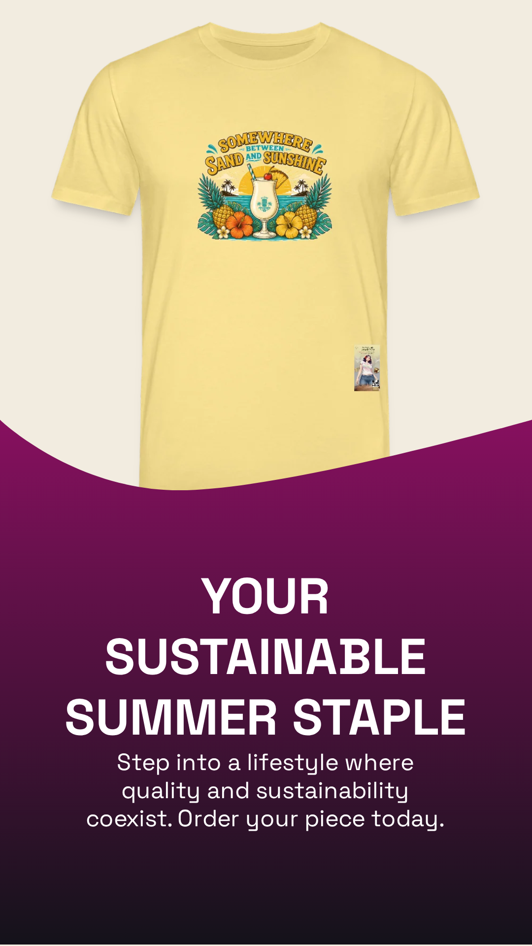 Pina Colada Unisex Bio-T-Shirt