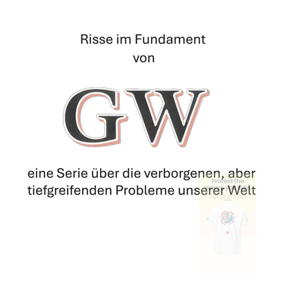 Digitale Spaltung: Buchcover mit Titel „Risse im Fundament“ und Untertitel