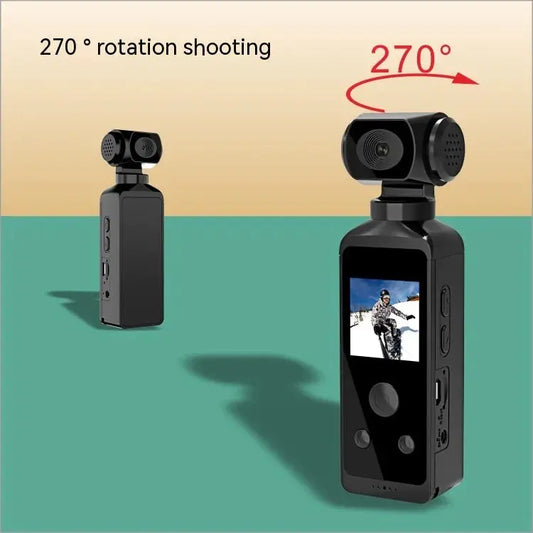 270° Rotatable Anti-Shake Pocket Camera Georg Werner