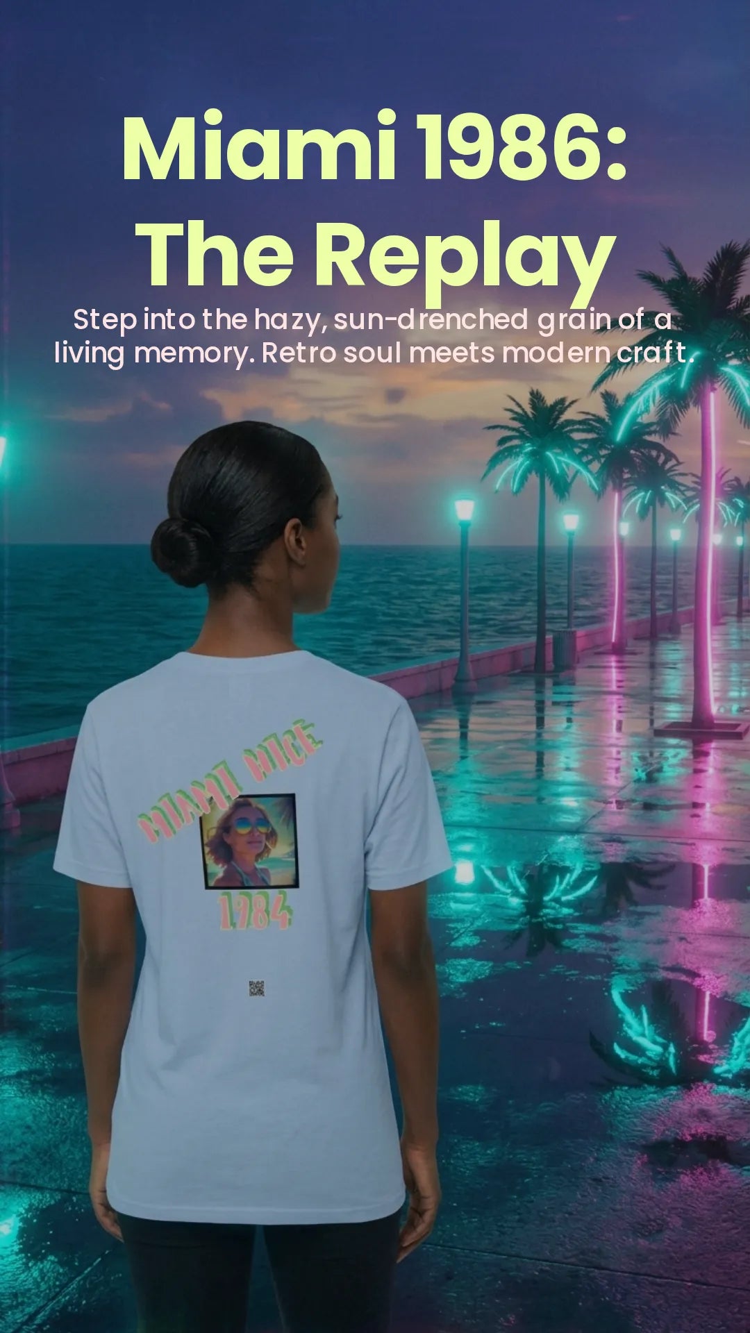 VHS#1 Unisex T-Shirt – Lifestyle-/Kampagnenbild