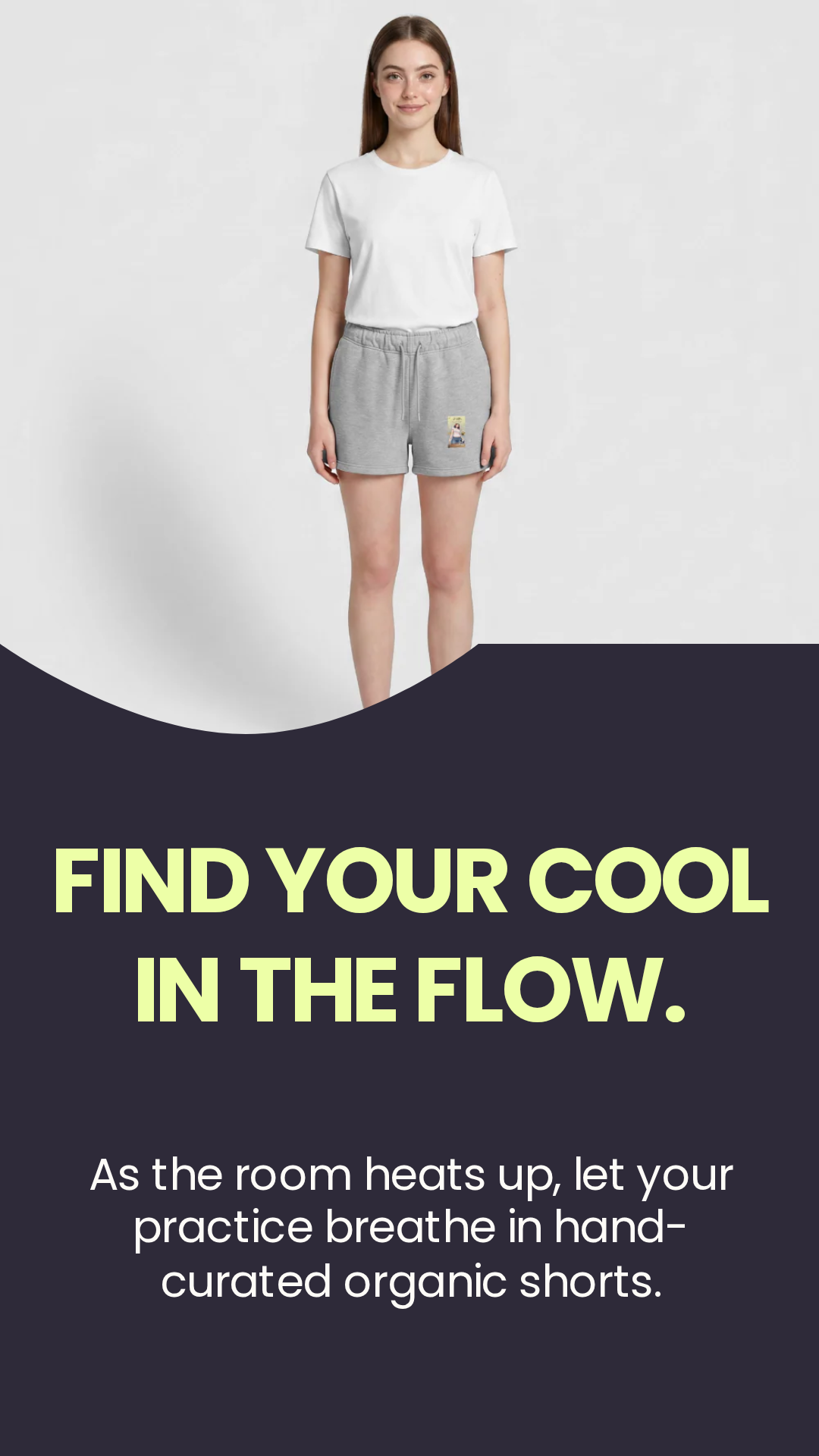 Yoga Frauen Premium Organic Sweatshorts