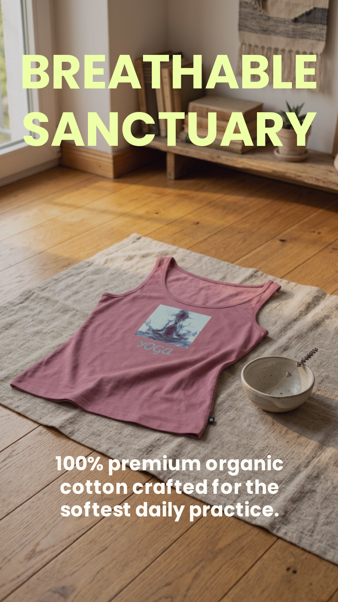 YOGA#3  Frauen Premium Tank Top