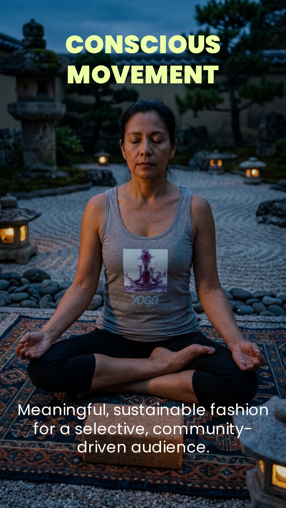 YOGA#3  Frauen Premium Tank Top