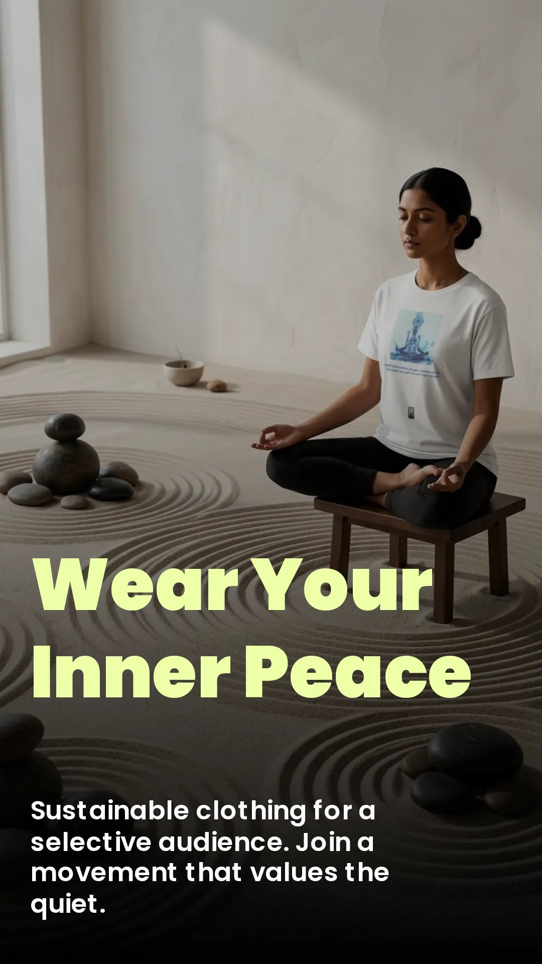 ZEN#1 Unisex T-Shirt – Lifestyle-/Kampagnenbild