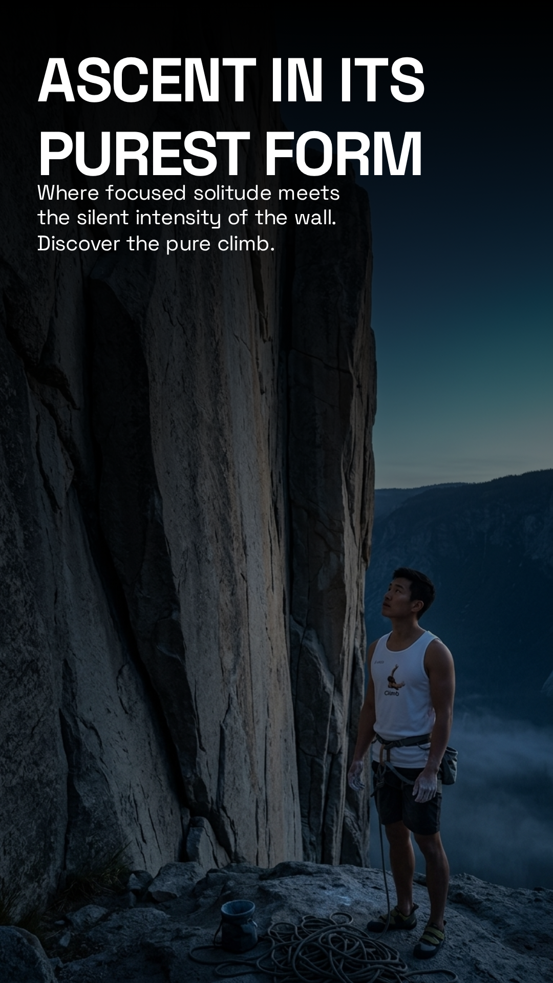 Climb JAKO Männer Tanktop Run 2.0 – Lifestyle-/Kampagnenbild Nahaufnahme