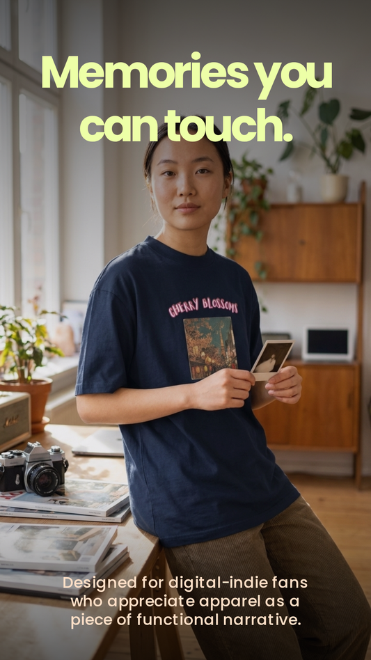 Retro Tokyo organic oversized t-shirt - Georg Werner 