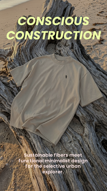 SurfLimit oversized high neck t-shirt