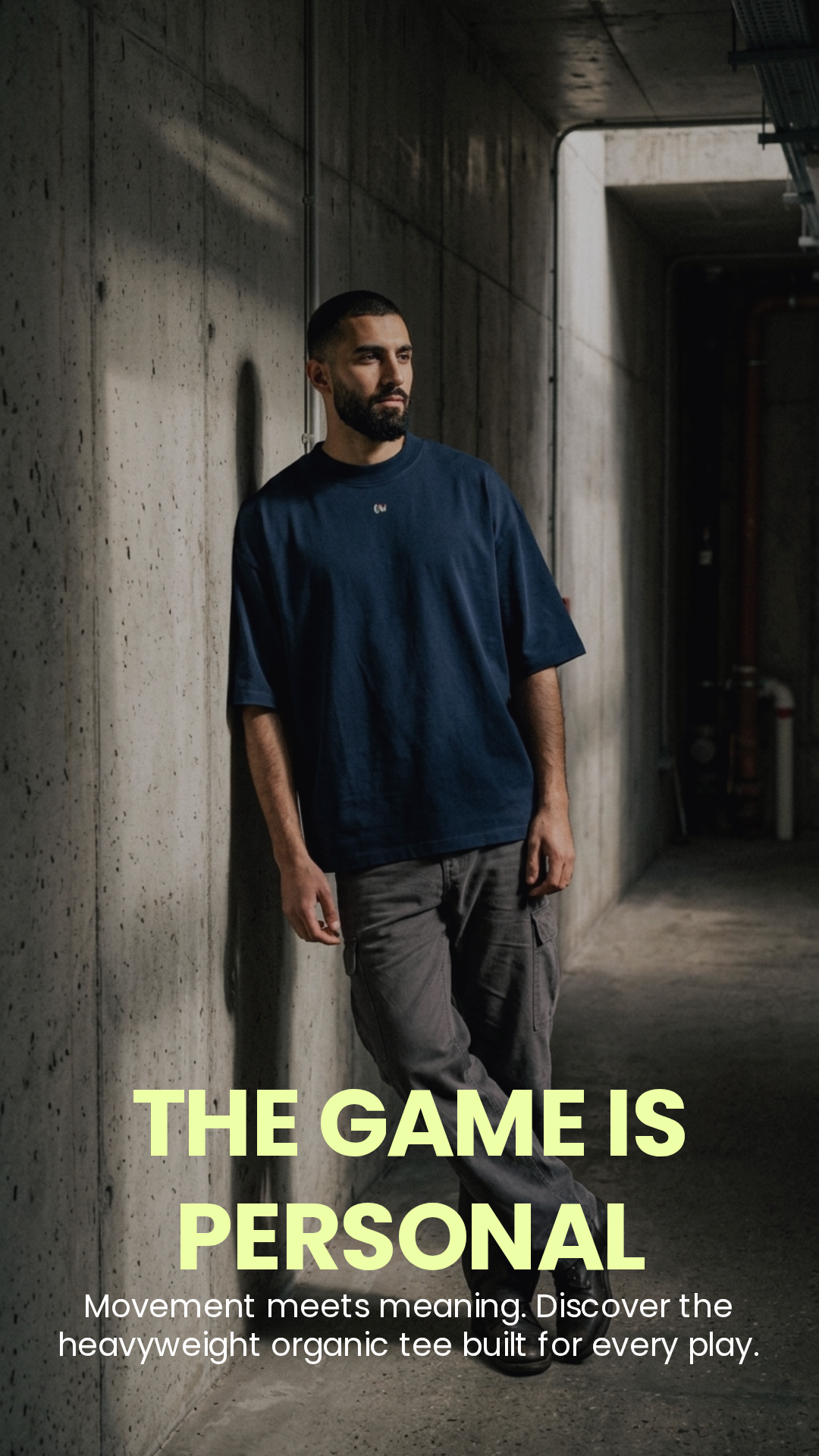 American Football oversized high neck t-shirt