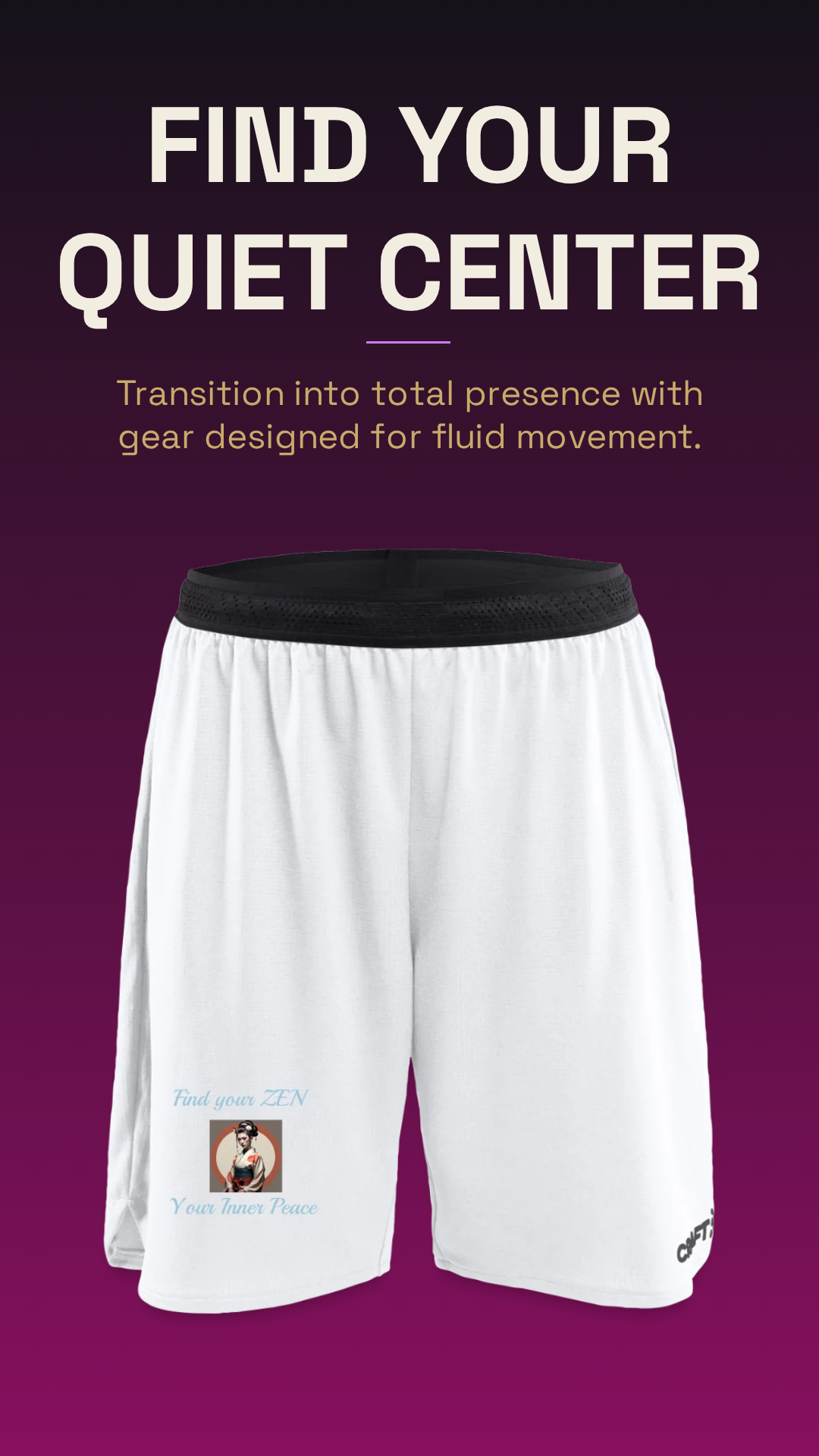 Yoga CRAFT Progress Frauen Basketballshorts