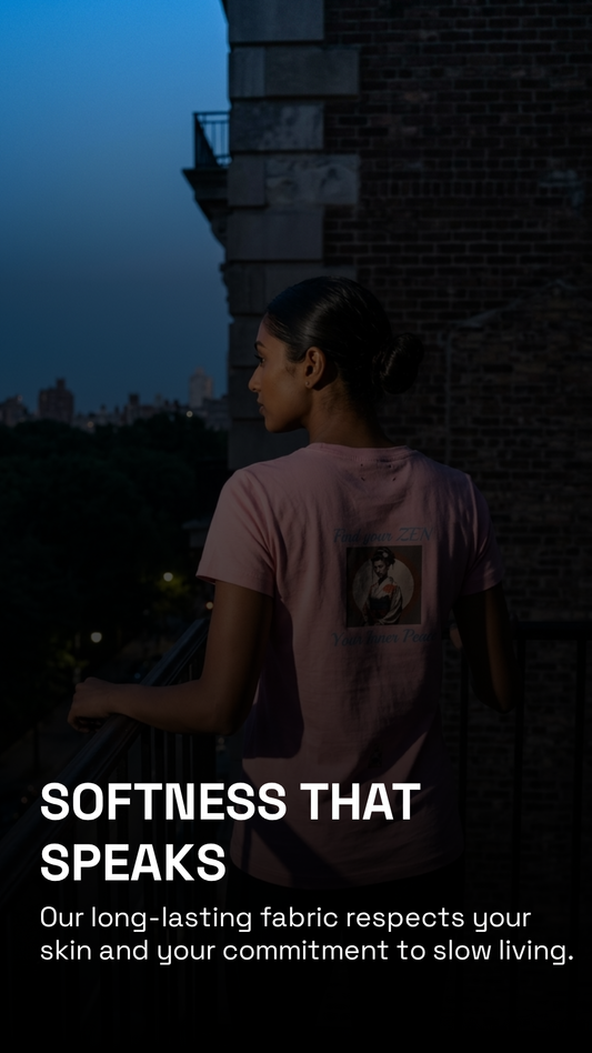 Yoga#1Cotton T-Shirt - Zweite Ansicht