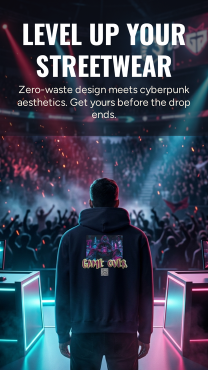 Hoodie „Game Over“ – Gamer