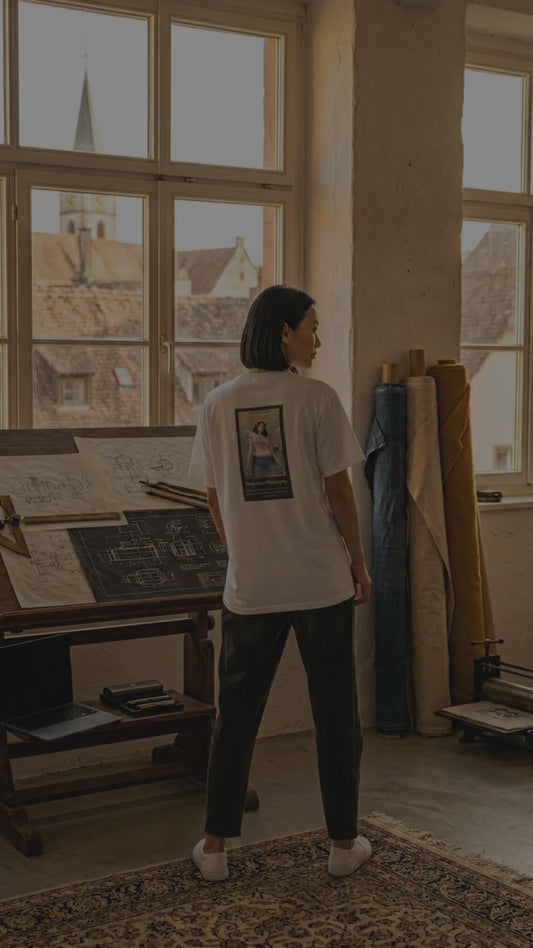 Heritage#1 garment-dyed heavyweight t-shirt - Georg Werner 