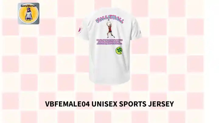 VBFemale04 Unisex sports jersey by@Outfy