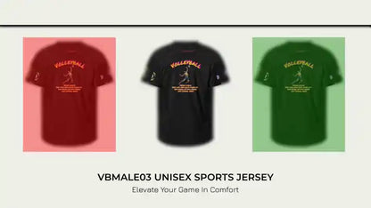 VBMale03 Unisex sports jersey by@Outfy