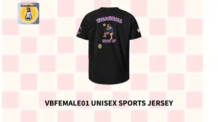 VBFemale01 Unisex sports jersey by@Outfy
