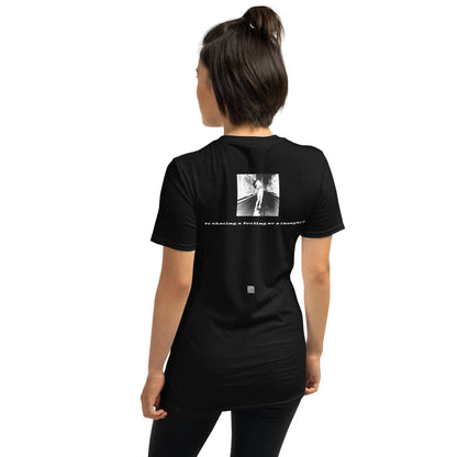 SBG#2 Black Edition Unisex T-Shirt in Schwarz – Rückenansicht Detail