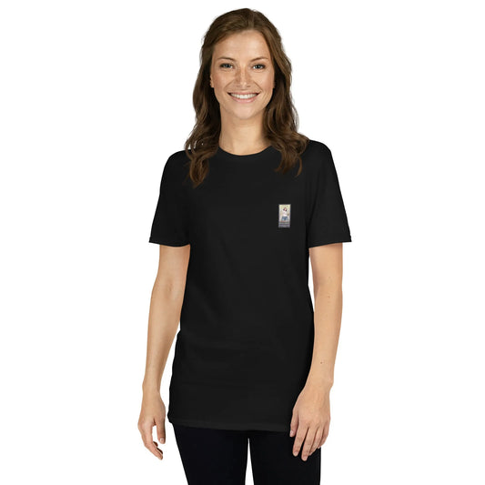 SBG#2 Black Edition Unisex T-Shirt in Schwarz – Vorderansicht