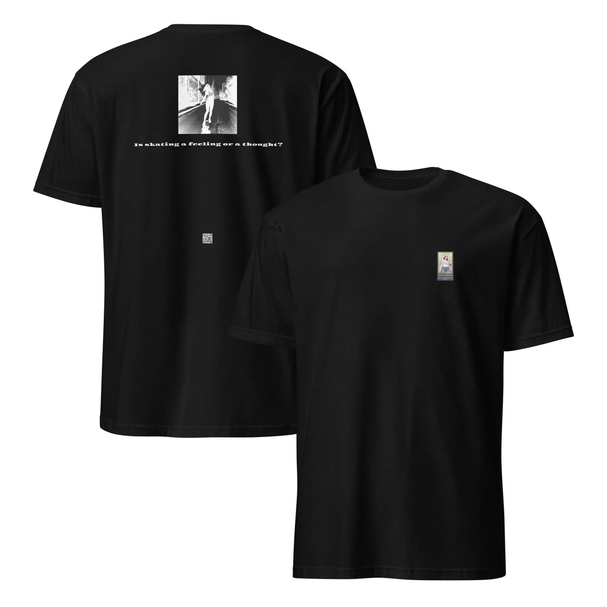 SBG#2 Black Edition Unisex T-Shirt in Schwarz – Rückenansicht