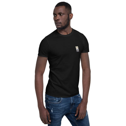 SBB#2 Black Edition Unisex T-Shirt in Schwarz – Seitenansicht rechts