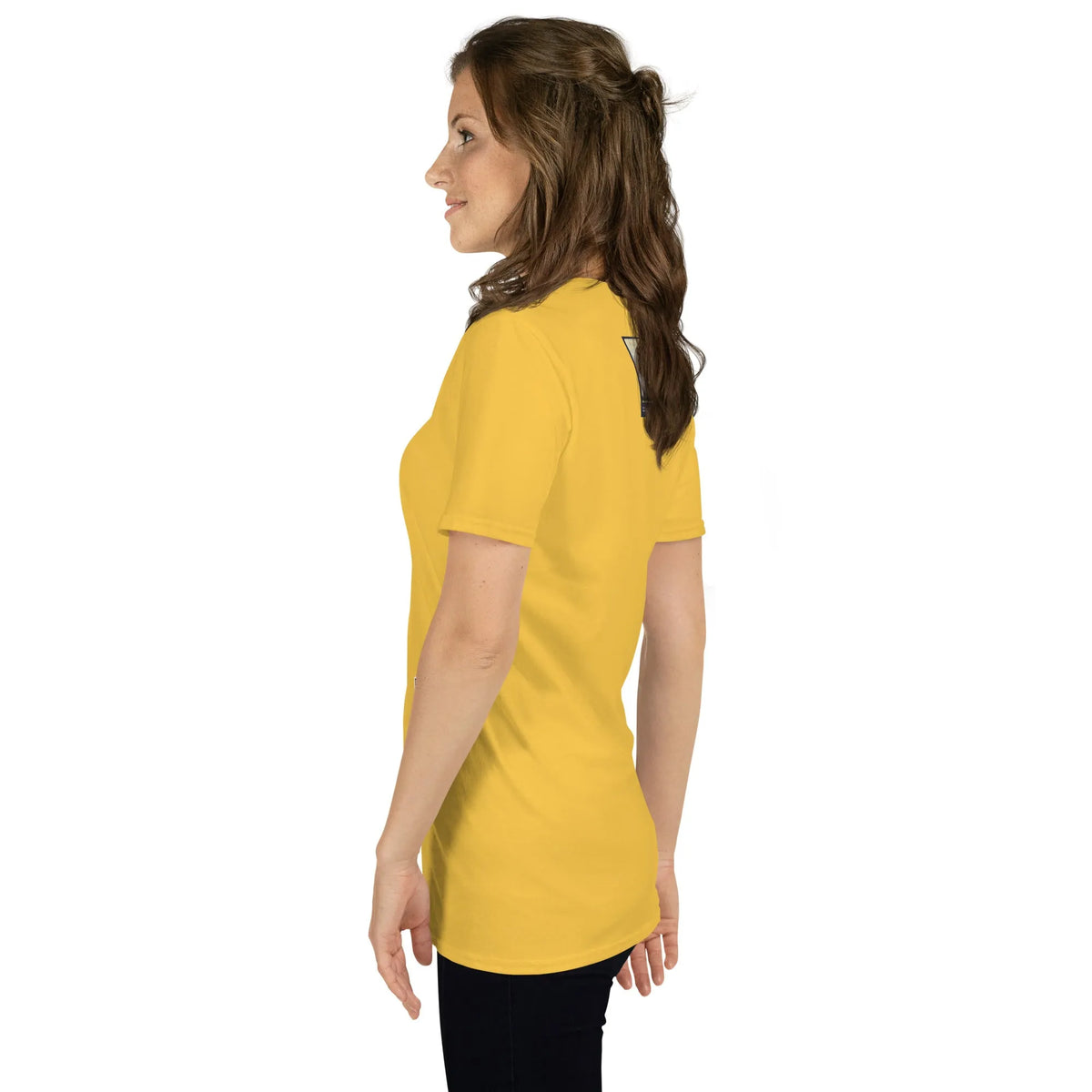 Retropet#2 Unisex T-Shirt in Daisy – Seitenansicht links
